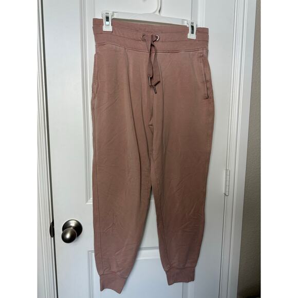 Athleta Small Tan Jogger Sweatpants - Picture 1 of 3